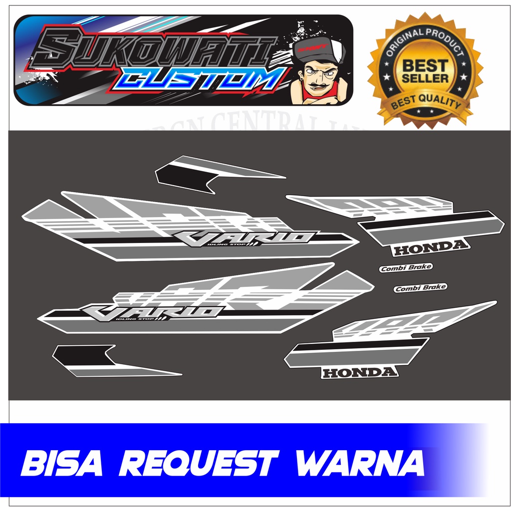 STRIPING VARIO 125 LED COPY ORI VARIASI