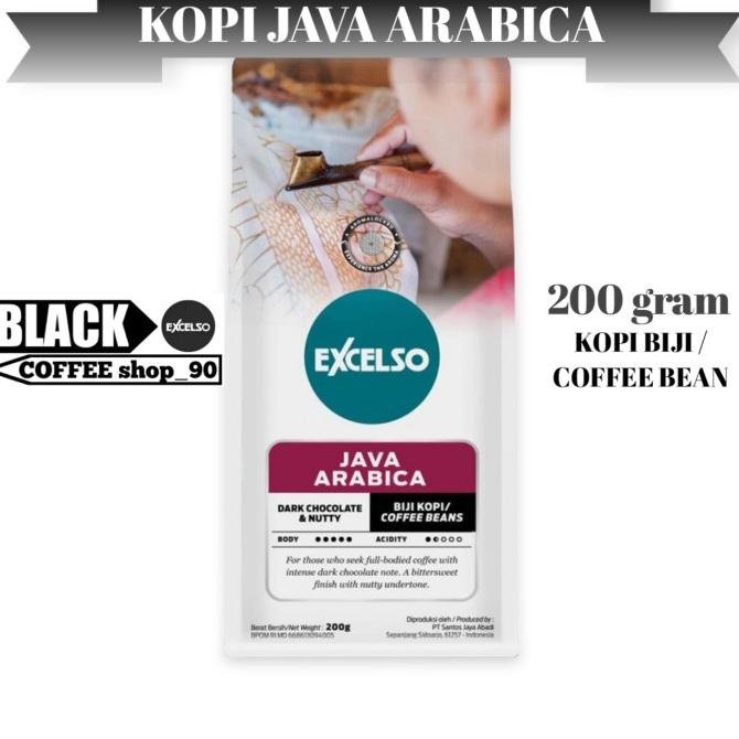 

SALE Kopi Excelso Java Arabica 200 Gram (kopi biji/coffee beans)