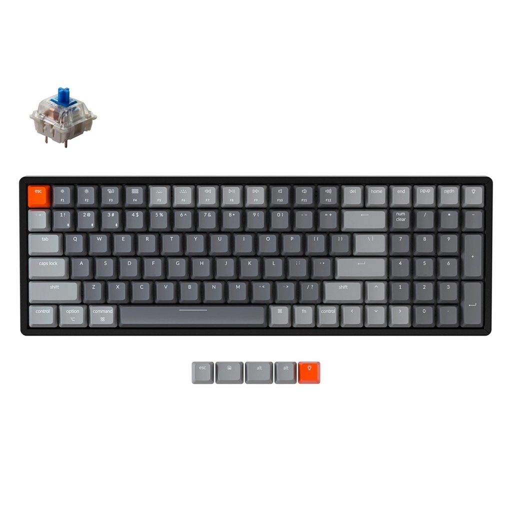 Keychron K4 V2 RGB Hotswap Aluminum Mechanical Gaming Keyboard