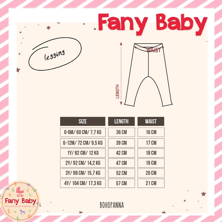 BOHOPANNA LEGGING REEB