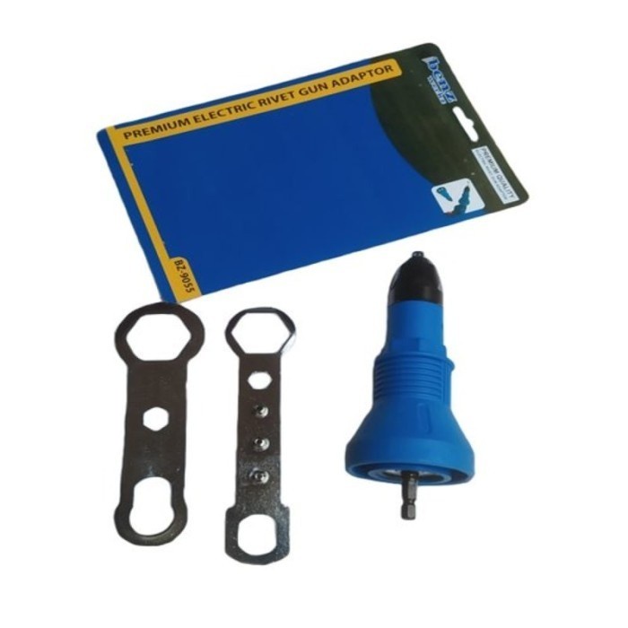 Benz Electric Rivet Gun Adaptor Adapter Paku Keling Bor Baterai BZ9055
