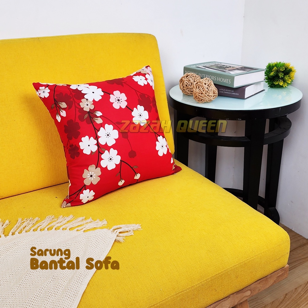 Sarung Bantal Sofa 40x40 - Motif Baru