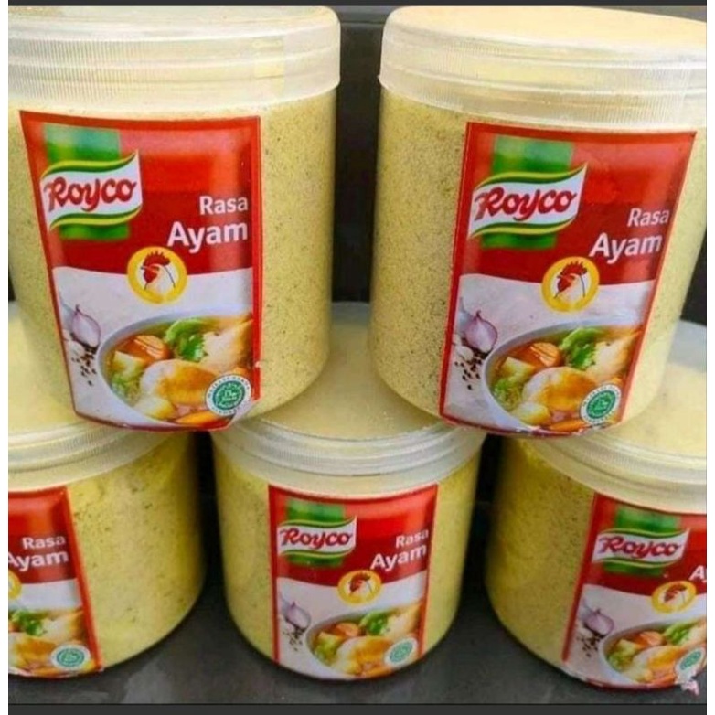 

Royco ayam / sapi curah kemasan toples ukuran 500gr