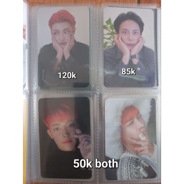 photocard ATEEZ Hongjoong Jongho benefit MMT 2.0 fever part 3 subk md