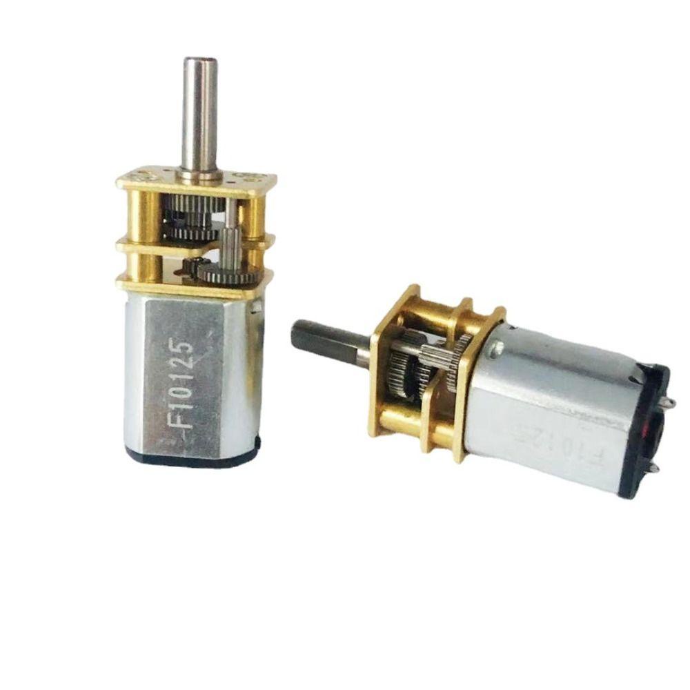 POPULAR 2pcs Gear Motor Elektrik Aksesoris Mainan Mini 5V 55rpm Micro N20