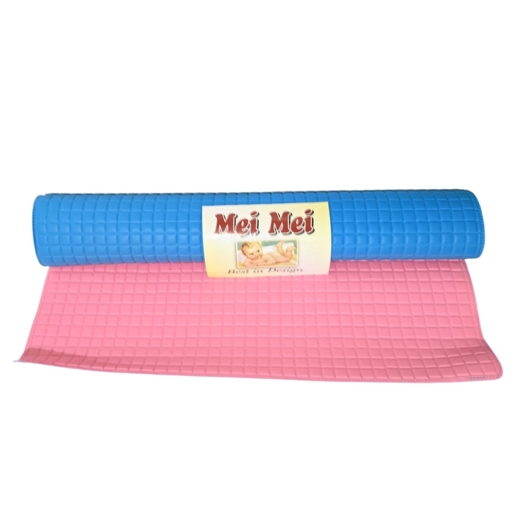Perlak Bayi DOUBLE WARNA l Alas Ompol Bayi 55 x 66 cm