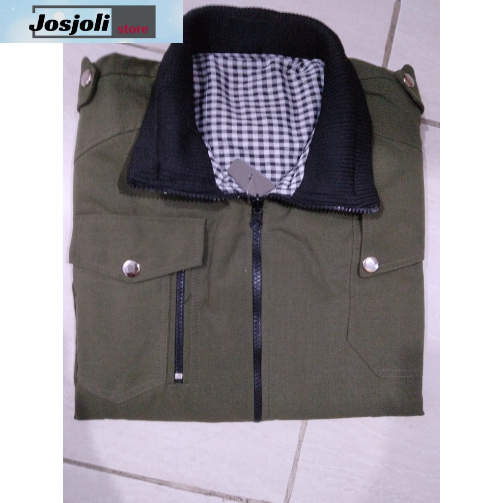 JOSJOLI_STORE/Jaket KEN KEN/Jaket Pria Dewasa Lengan Panjang/Fashion Pria Dewasa LD 110CM