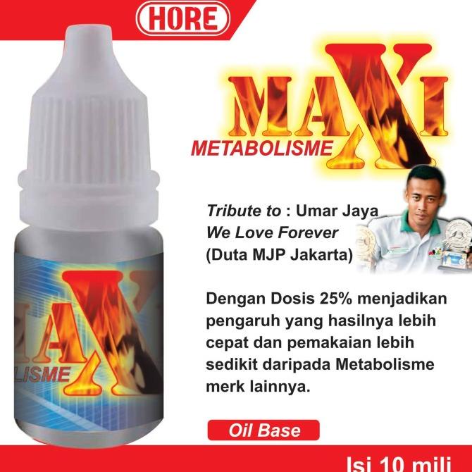 MAXI HORE METABOLISME. METABOLISME DOSIS TINGGI MAX METABOLIS BURUNG