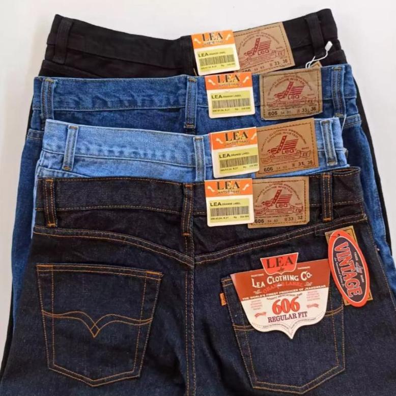 GCKHS5473 LEA JENS REGULER PREMIUM CELANA JEAN PANJANG PRIA