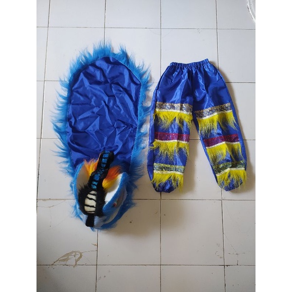 Barongsai Celana 1set ready merah biru kuning PASTISHOPEE