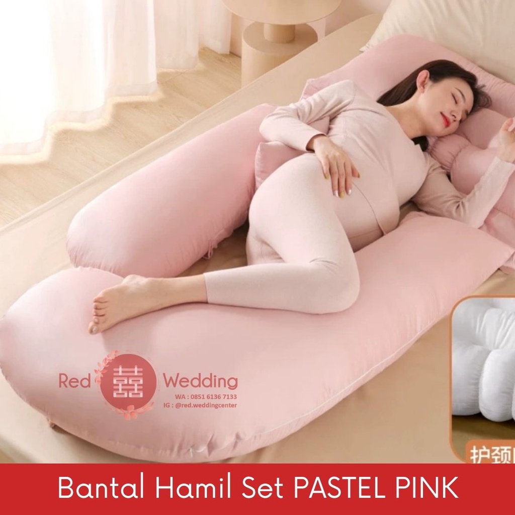 SET BANTAL HAMIL Maternity Pillow Design Ergonomis Nyaman Sarung dapat di lepas