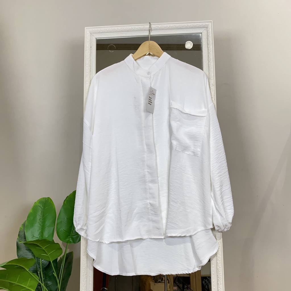 CAMELIA BLOUSE CRINCLE AIRFLOW LD110 - KEMEJA BASIC WANITA