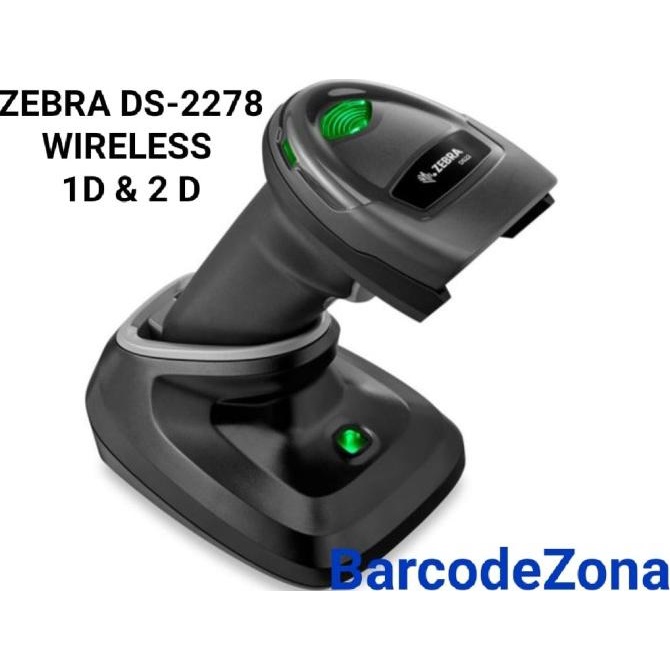 Zebra Barcode Scanner DS2278 Wireless Bluetooth 1D, 2D QR Code