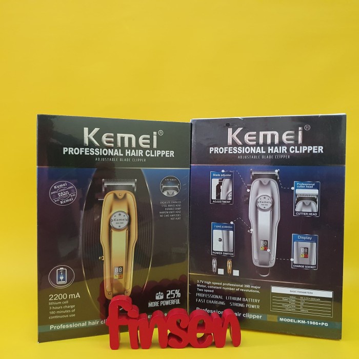 kemei km 1986/clipper kemei km 1986PG/alat cukur rambut kemei 1986PG