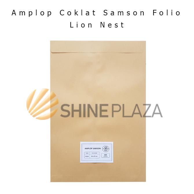 

HOT PROMO Amplop Coklat Samson D Folio - Lion Nest - 100 Lembar