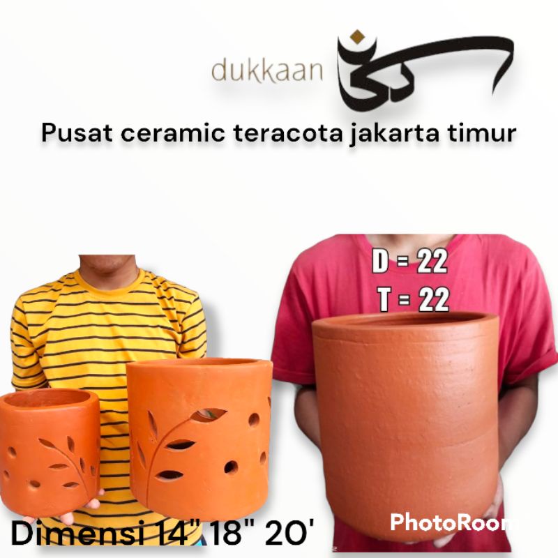 dukaan pot terakota Jakarta timur