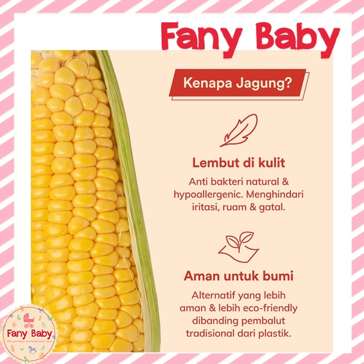 BLOOD CORN PADS - PEMBALUT DARI JAGUNG, BEBAS GATAL, ULTRA THIN 2MM