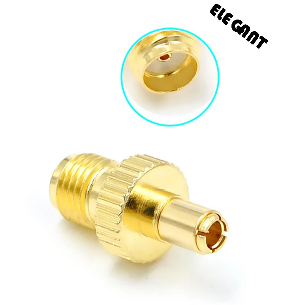 Adapter Konektor Rf Male Ke Female Sma Female Ts9 Male Pin Lapis Emas Tahan Lama