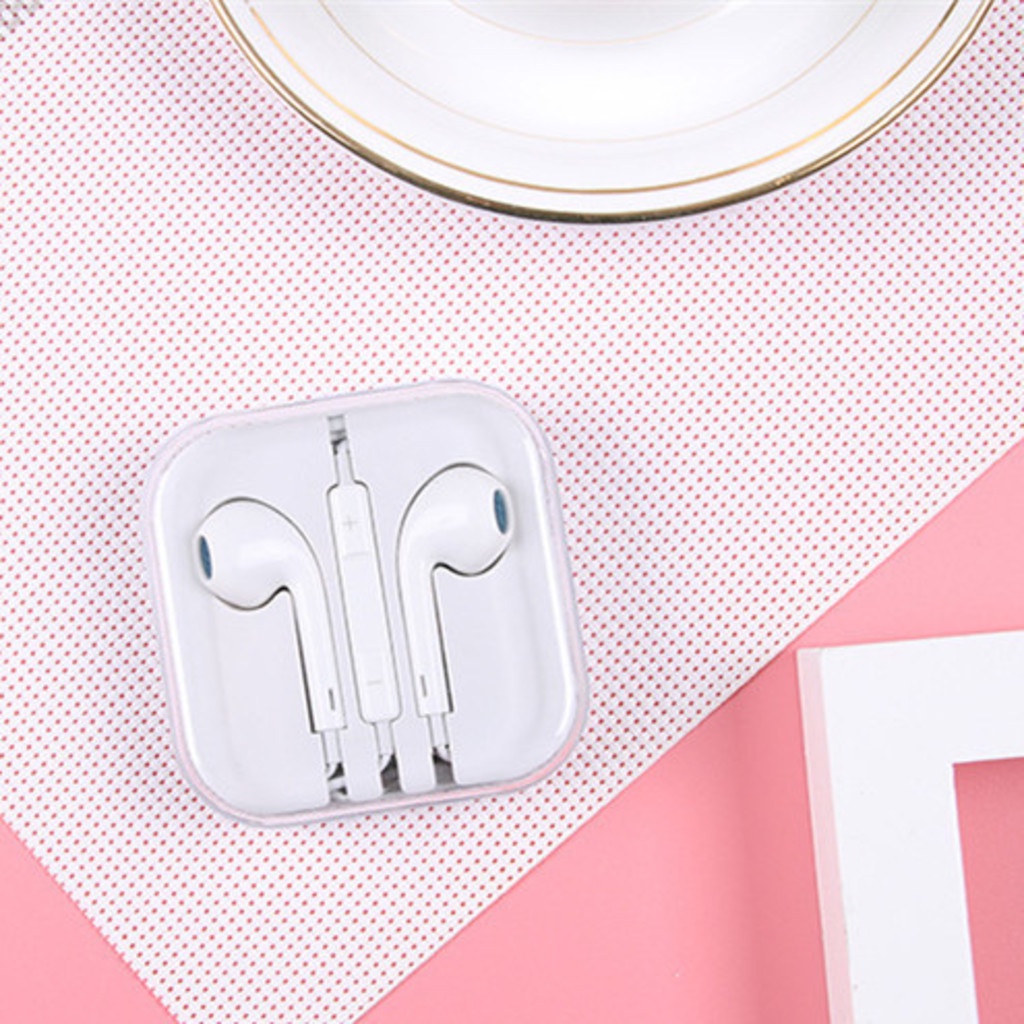 In-ear Headset Wired Headphone 3.5mm Earphone Kualitas Suara Tinggi