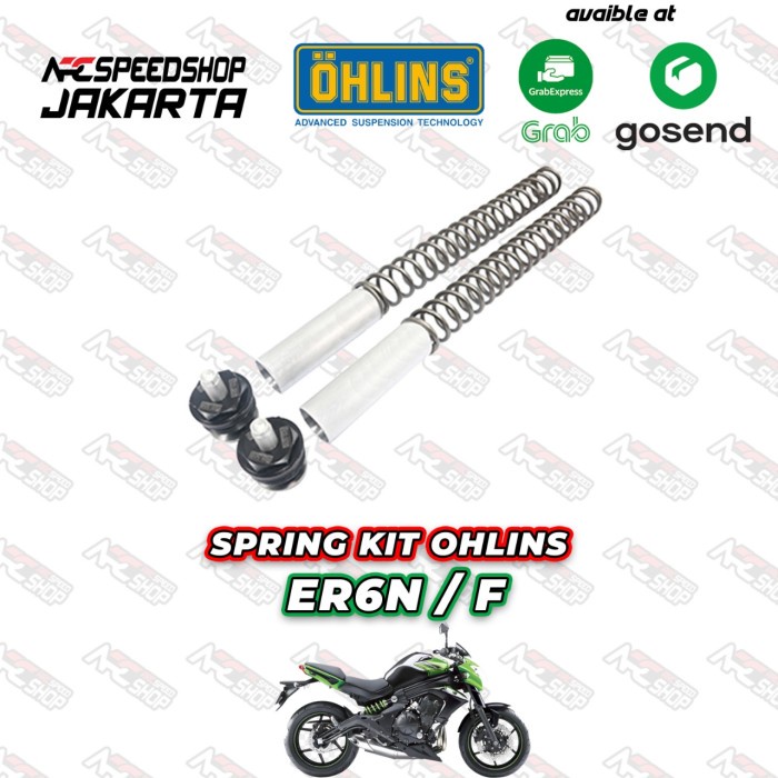 Spring Kit Depan Ohlins Kawasaki Er6N/Er6F Per Shock Ohlins Depan #Original