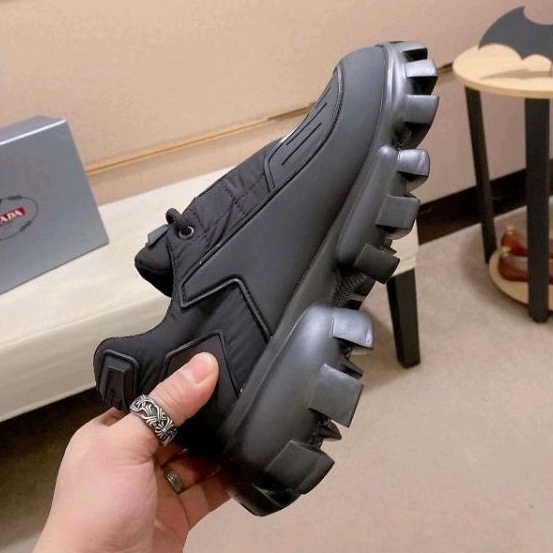 sepatu pria sneaker wedges prd sepatu cowok tapak tinggi men shoes mirror p1shoes new 2023