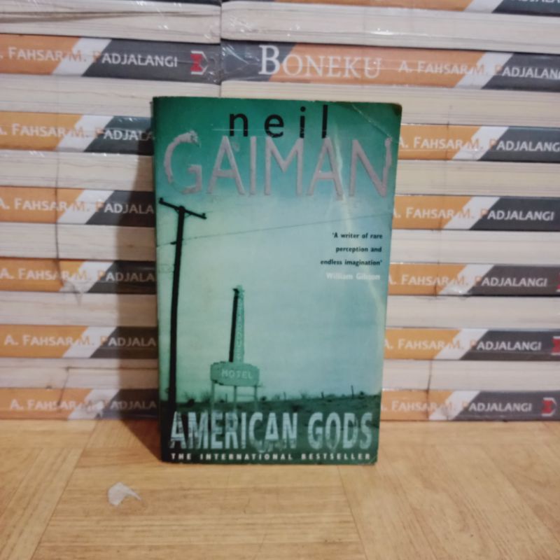 

BUKU ORIGINAL - NEIL GAIMAN AMERICAN GODS