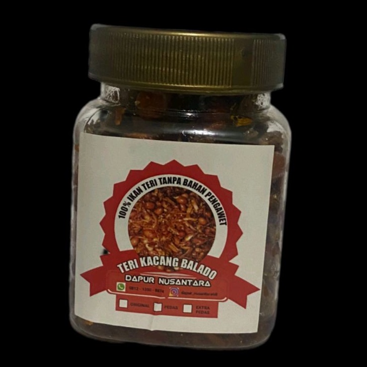 

Ikan Teri Kacang Balado 150gram