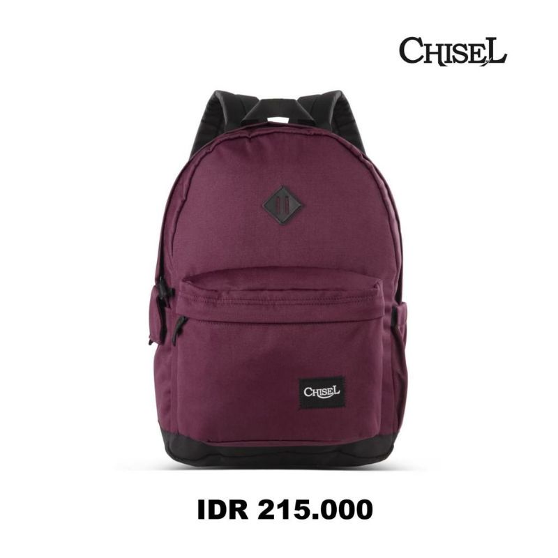 BACKPACK CHISEL  | BAGPACK CHISEL | TAS PUNGGUNG CHISEL | TAS RANSEL CHISEL " MAROON BALIBO " ORIGIN
