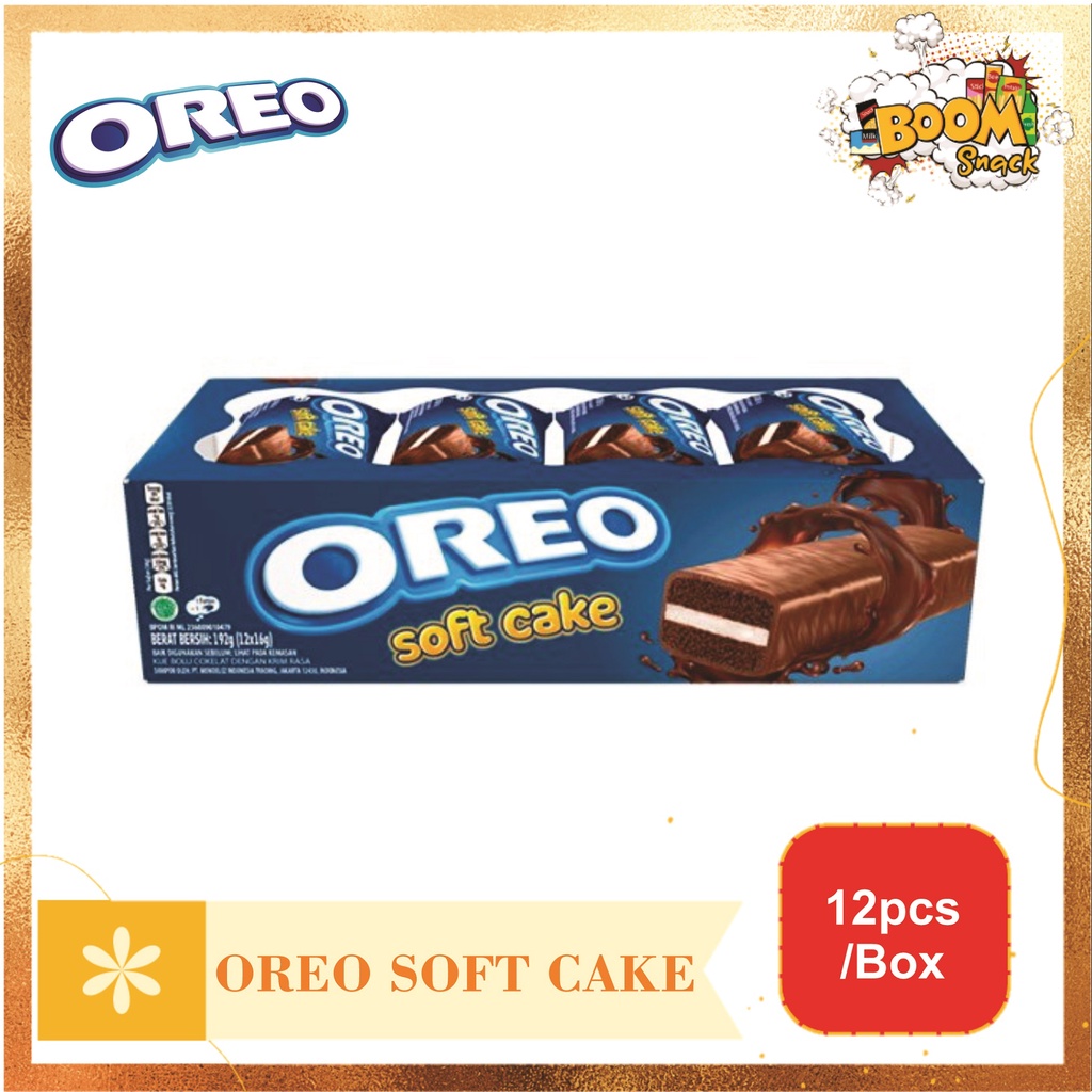 BOX - Oreo Soft Cake isi 12pcs