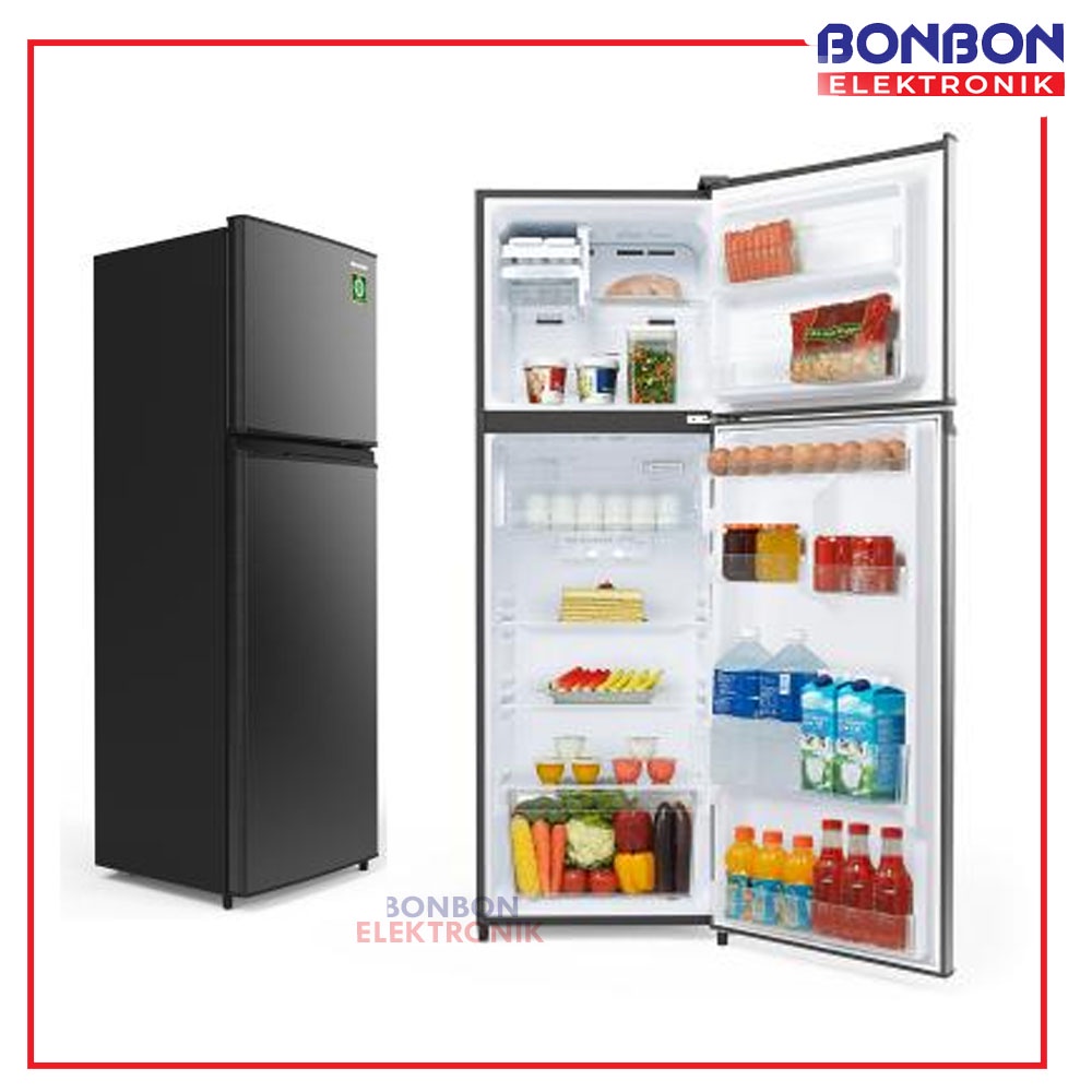 Sharp Kulkas 2 Pintu 237 Liter SJ-316MN-HS / SJ316MNHS
