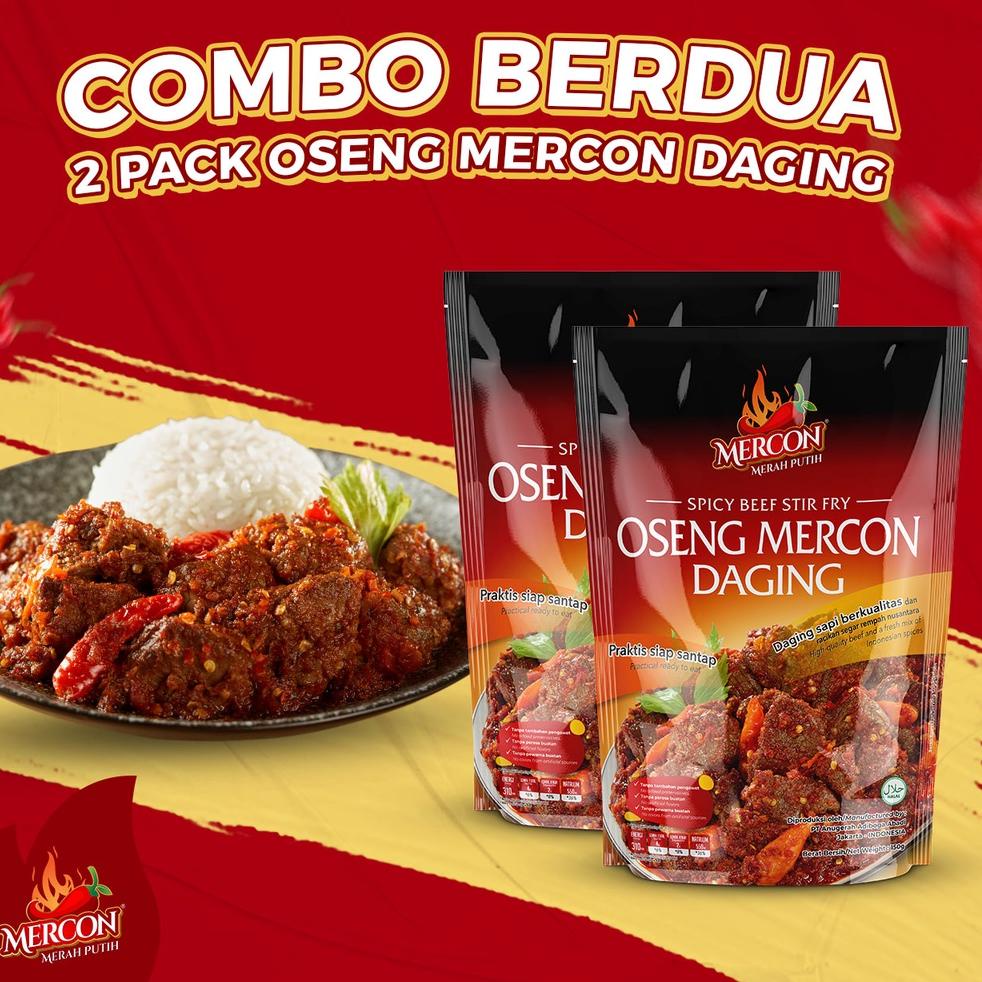 

Muraaaahh.. Mercon Merah Putih Hemat Combo Berdua || 2 x Oseng Mercon Daging V8D