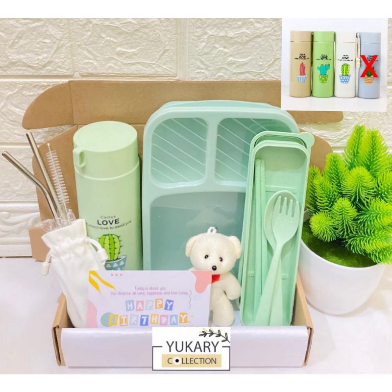 

Hampers Lunch Box Set & Thumbler / Kado Ulang Tahun / Hadiah Ulang Tahun