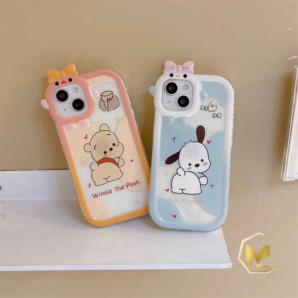 SS133 SOFTCASE WINNI3 POOH FOR IPHONE X XS XR 11 12 13 14 PRO MAX MA3886