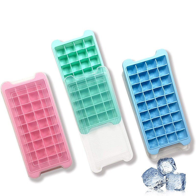 [DZS] CETAKAN CETAK ES BATU KOTAK SILIKON 24 GRID SILICON PUDDING PUDING AGAR JELLY 24 LUBANG ICE MOLD MULTIFUNGSI SERBAGUNA