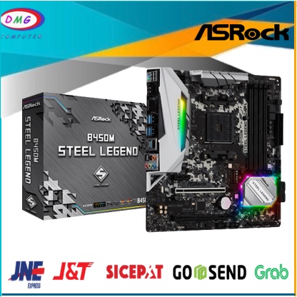 ASROCK B450M STEEL LEGEND (Socket AM4)