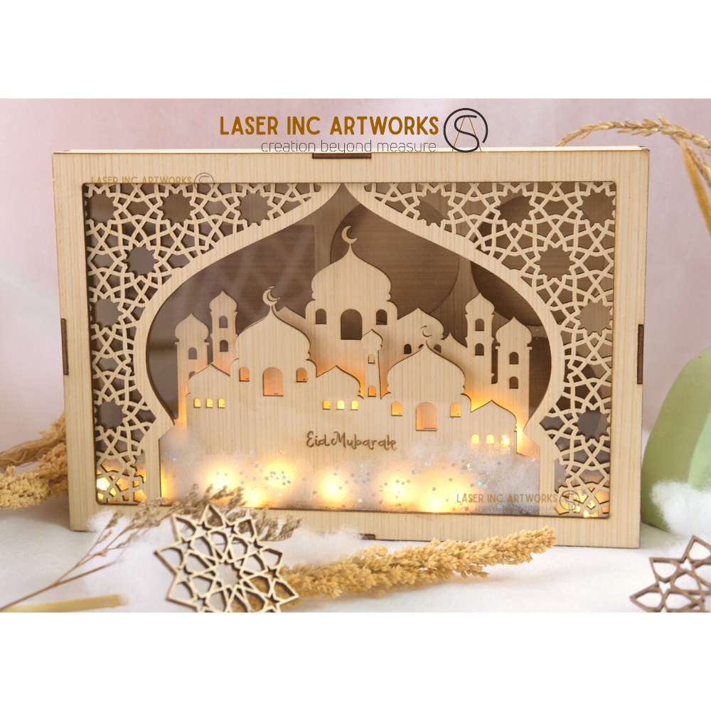 

SKY MOSQUE BOX | Hampers Eid Mubarak 1445 H | Gift Lebaran Idul Fitri 2024