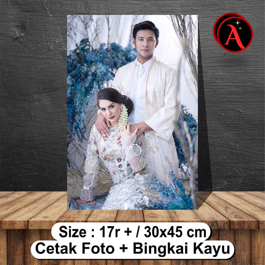 CUSTOM FOTO BINGKAI MDF