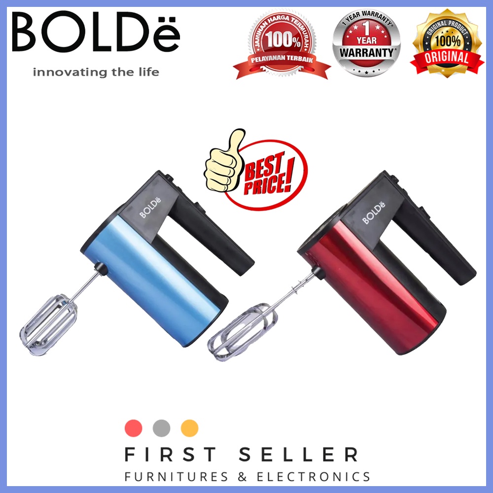 BOLDE MIXER SUPER MIX TURBO (HAND MIXER) GARANSI RESMI