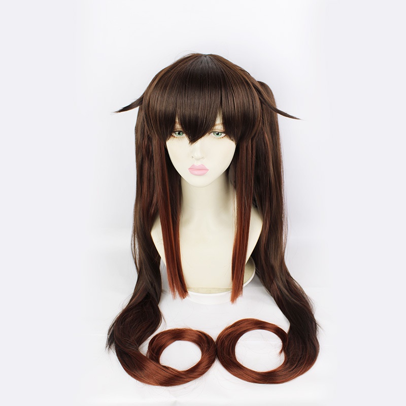 WIG HU TAU GENSHIN IMPACT RAMBUT PALSU COSPLAY KARAKTER ANIME TWINTAIL LOL-70