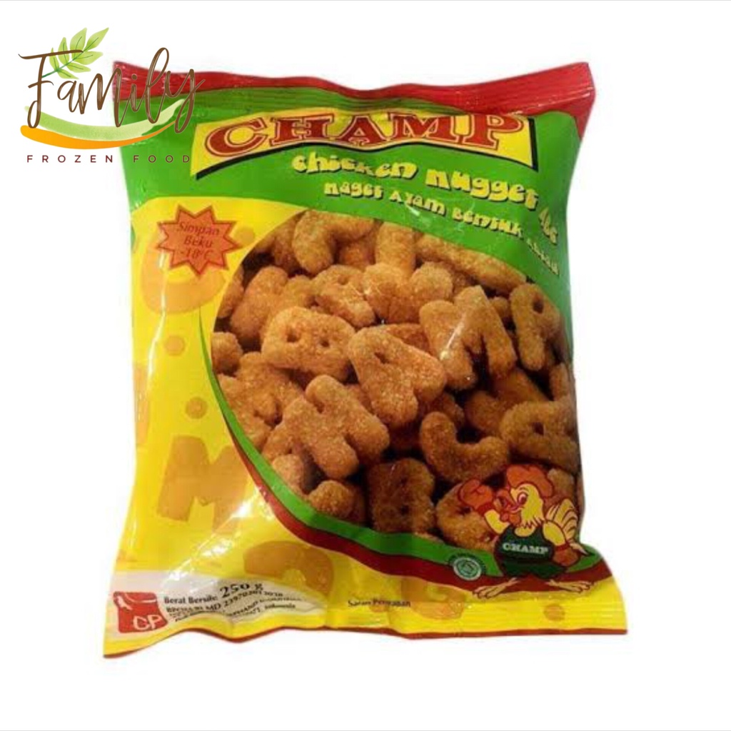 

Champ Chicken Nugget ABC 250gr Frozen Food Grosir