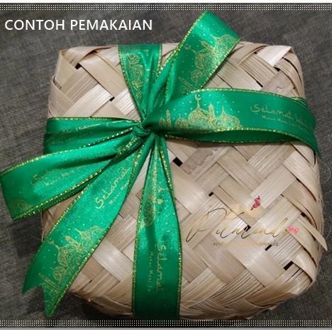 

Galb-239 : Pita Lebaran / Pita Idul Fitri Saten List Emas 1 Inch (Per 027