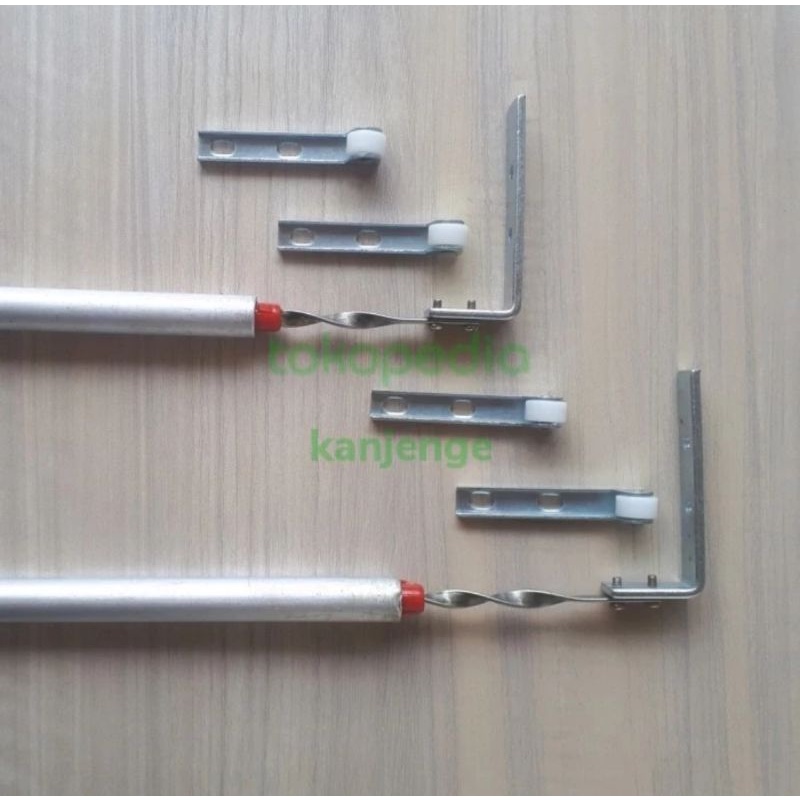 ENGSEL JENDELA VERTIKAL || 40-65 cm || Almunium, kayu dan uPVC