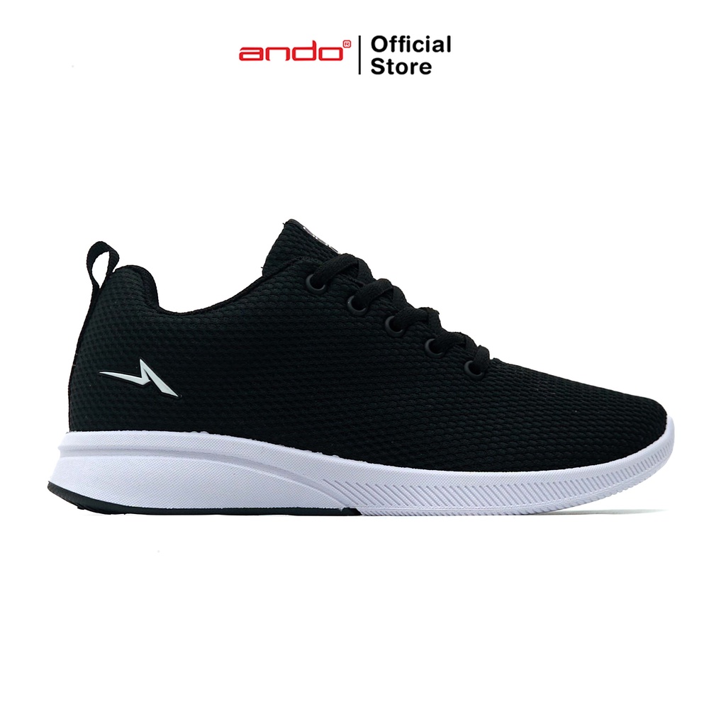 Ando Sepatu Sneakers Wanita Dewasa Sip 33 Hitam/Putih