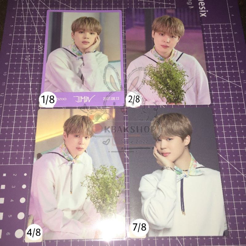 [BACA DESKRIPSI] JIMIN MINI PHOTOCARD MUSTER SOWOOZOO OFFICIAL