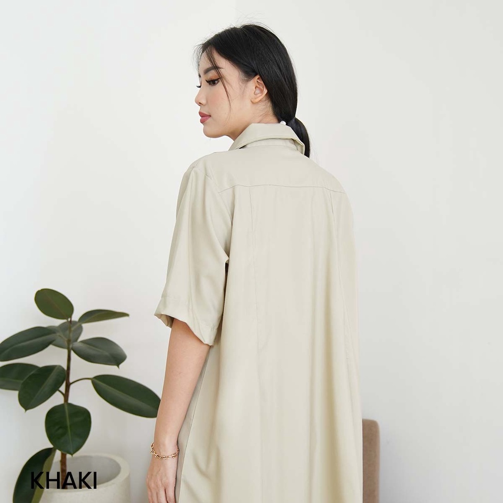 Dress Kemeja Katun Miami