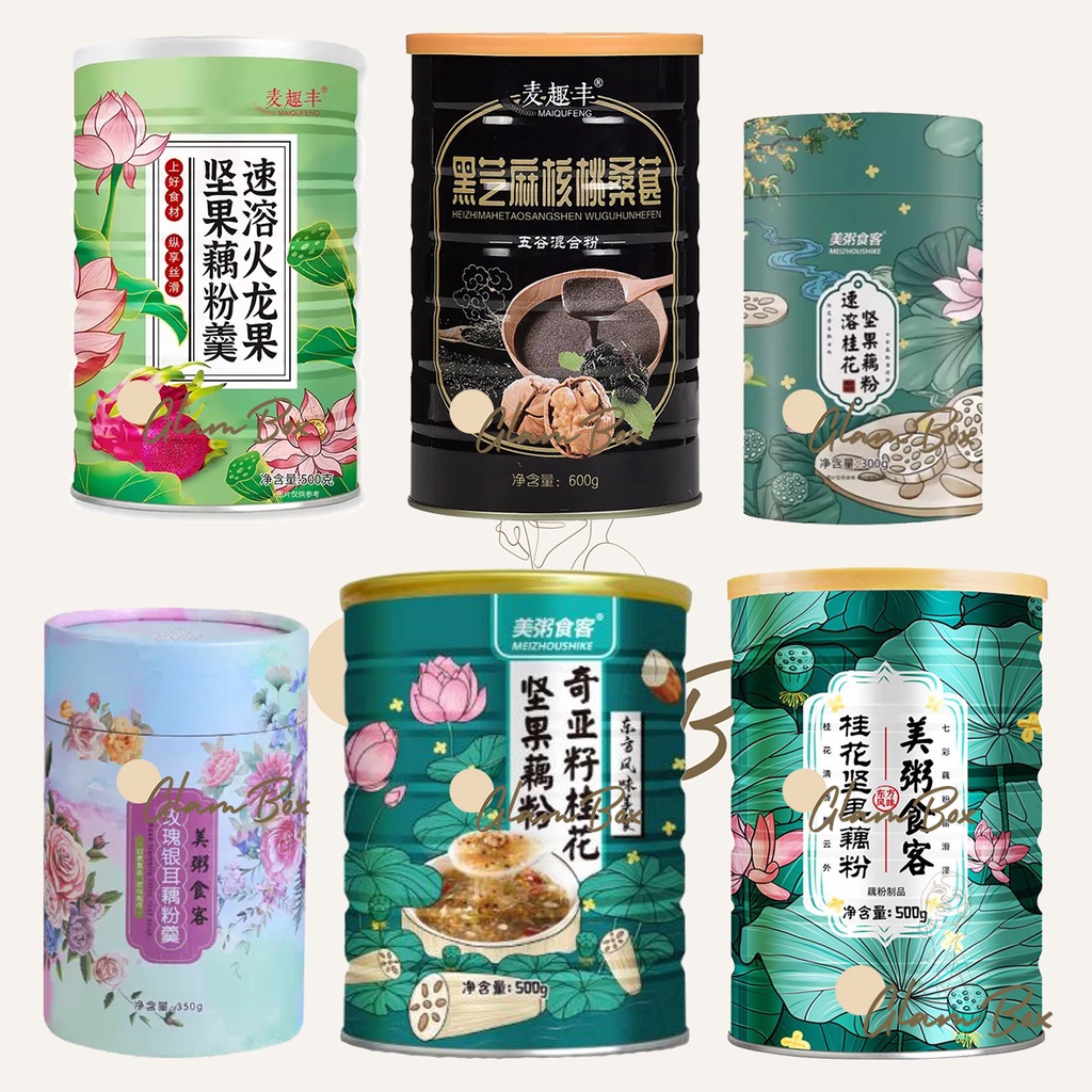 Oufen Lotus Root Powder Bubuk Akar Teratai Makanan Diet Ou Fen