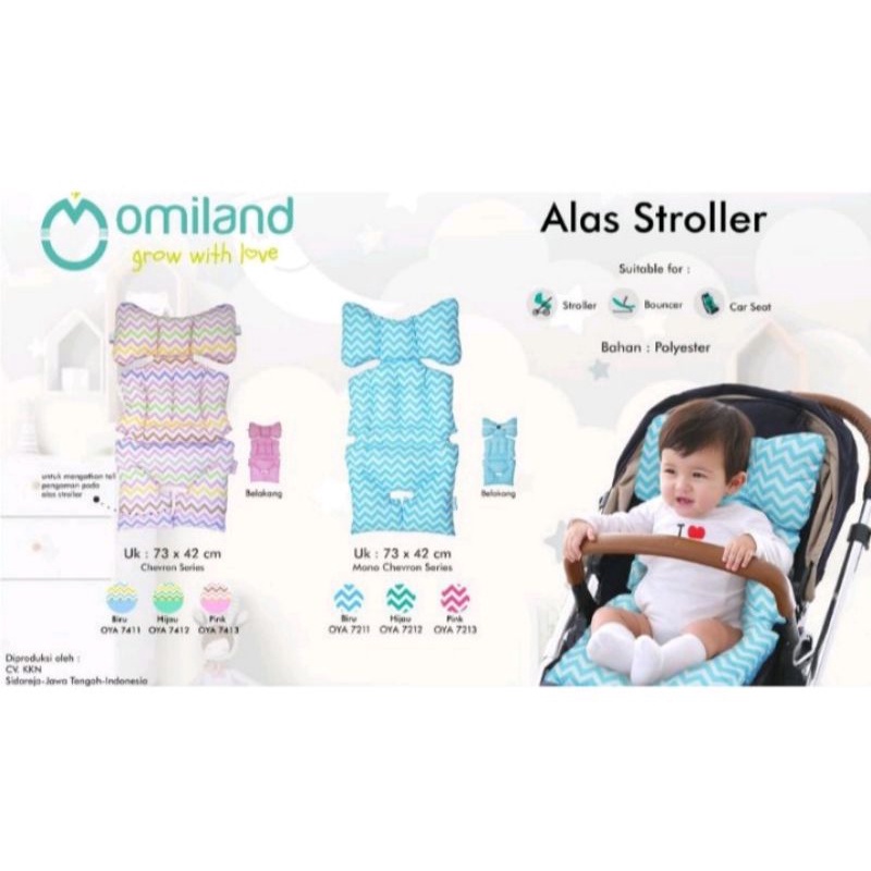 Omiland Alas Stroller Chevron Series OYA 7411
