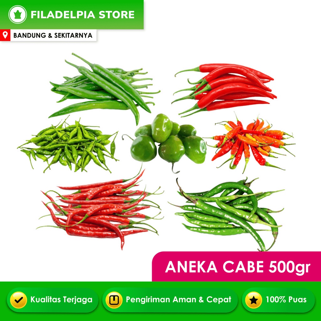 

Cabe 500gr Rawit Gendot Tanjung Keriting Kering Bumbu Dapur Bandung