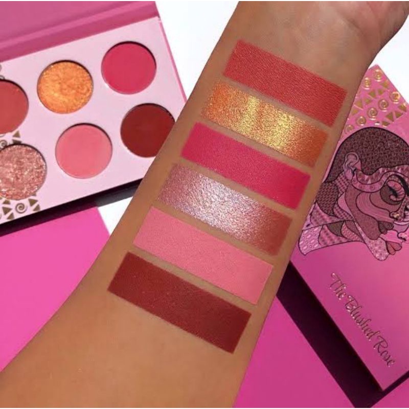 JUVIAS PLACE EYESHADOW PALETTE THE CHOCOLATES , THE NUDES , THE BLUSHED ROSE BY JUVIA'S