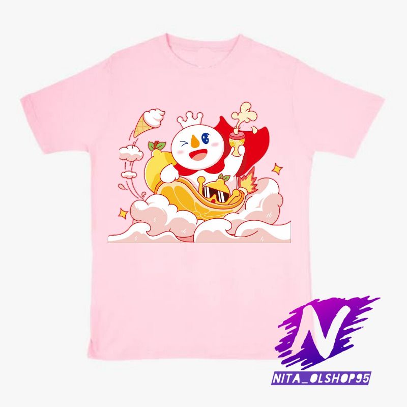 kaos mixue kaos anak mixue eskrim